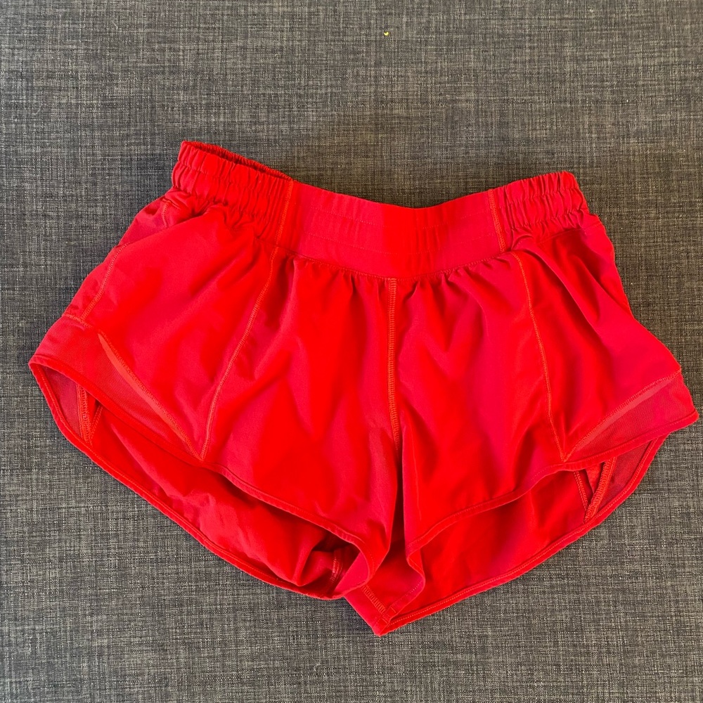 Lululemon hotte hots red size 8